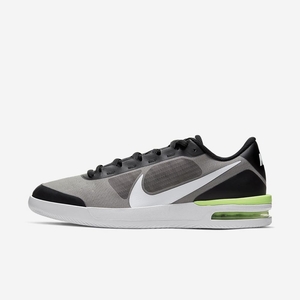 Chaussure De Tennis Nike NikeCourt Air Max Vapor Wing MS Noir 8392-054 Black/Volt/White Homme | LSA-25517809